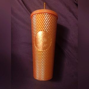Starbucks Orange Tumbler 24 oz